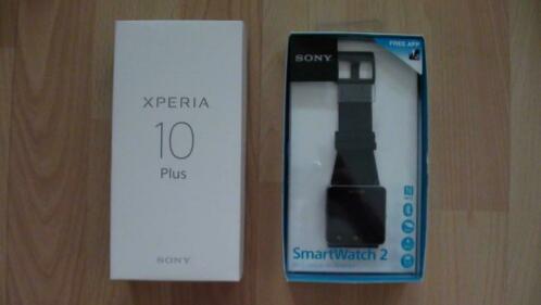 Sony Xperia 10 plus en SmartWatch 2