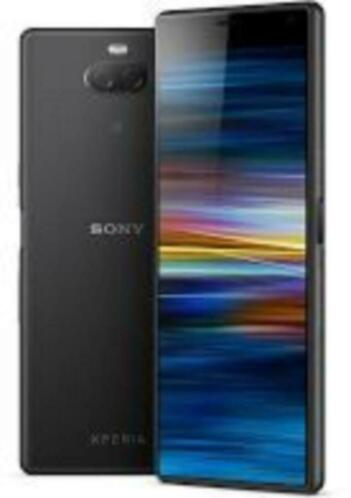 Sony Xperia 10 zwart nieuw