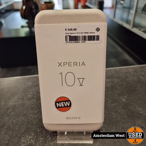 Sony Xperia 5 10 V 5G 128GB Black  Nieuw in doos