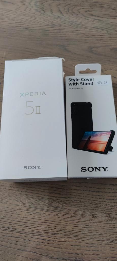Sony Xperia 5 II Inclusief doos en twee originele hoezen 