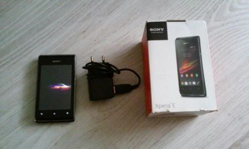Sony Xperia E smartphone telefoon koopje 