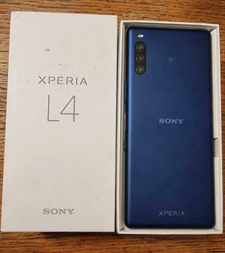 Sony Xperia L4 64gb  3b Blauw (Nieuw)