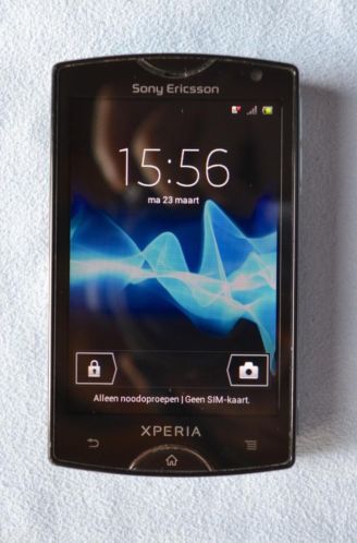 Sony Xperia Mini zwart, perfecte staat, 1 jaar garantie, bon