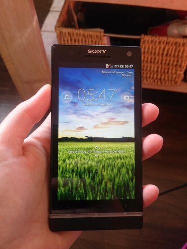 Sony Xperia S Zwart simlockvrij WERKEND