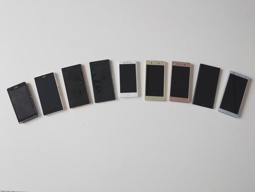 Sony Xperia telefoon collectie