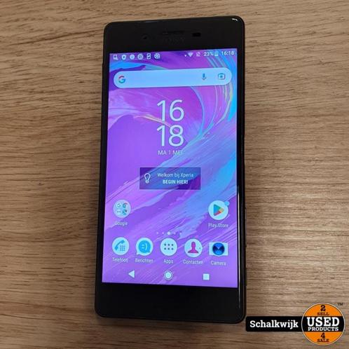 sony xperia x 32gb android 8, grijs  136