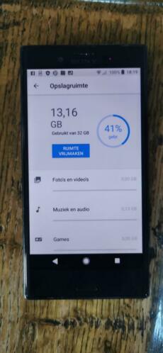 Sony xperia x compact 32GB in prima staat