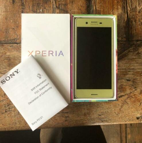 Sony Xperia X lime gold,