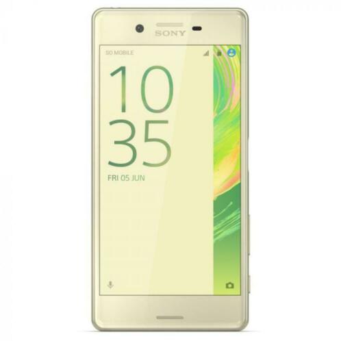 Sony Xperia X Lime Gold nieuw 32 Gb