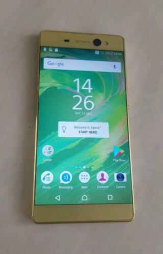 Sony Xperia XA Ultra Lime Gold net nieuw