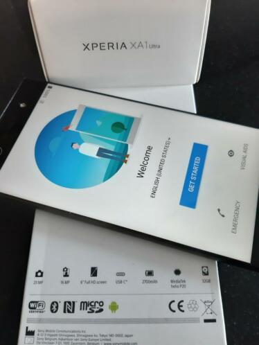 Sony Xperia Xa1 Ultra 6 inch 32GB4GB android 8.0 Smartphone