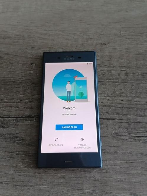 Sony Xperia XZ1 Blauw.