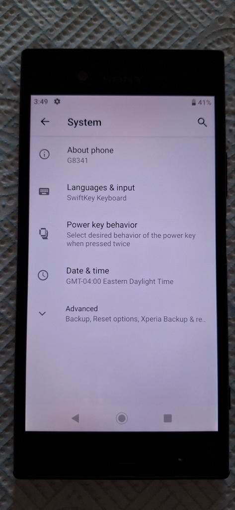 Sony Xperia XZ1 - G8341  4G  64GB