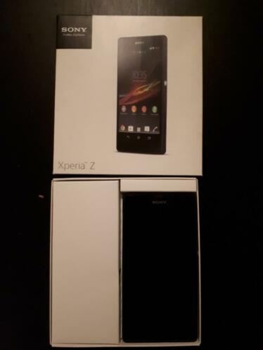 Sony Xperia Z Black Inc laadstation