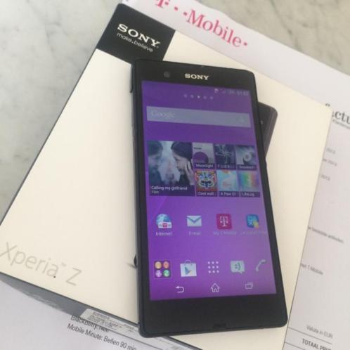 Sony Xperia Z compleet met bon (achterkant schade)