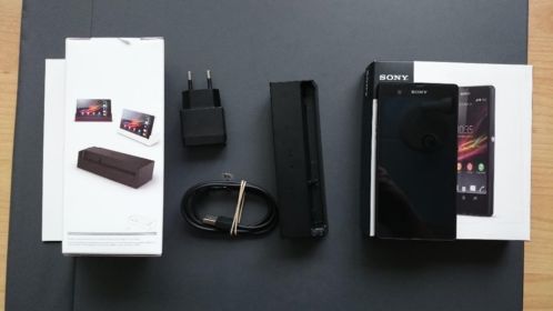 Sony Xperia Z incl. dock en Brodit actieve houder