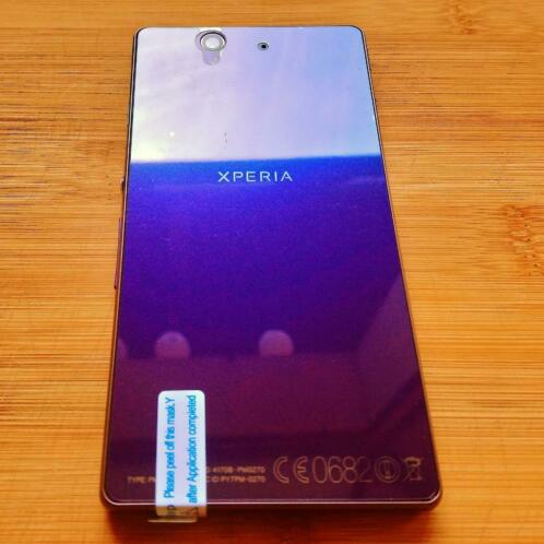 Sony Xperia Z nieuwaccessoires paars C6603