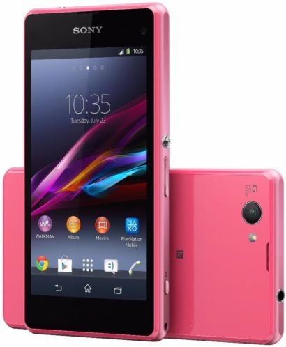 Sony Xperia Z1 Compact Pink Nieuwstaat Inruil Mogelijk