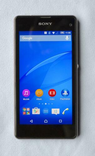 Sony Xperia Z1 Compact zwart, uitstekende staat, garantie