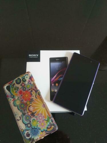 Sony Xperia Z1 paars in perfecte staat