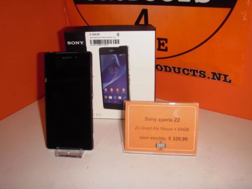 Sony xperia Z2  64GB  Zo Goed Als Nieuw   Doos  