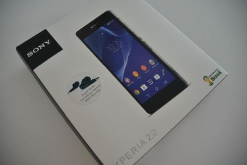 Sony Xperia Z2 Black (nieuw, geseald, 2jr garantie headset)