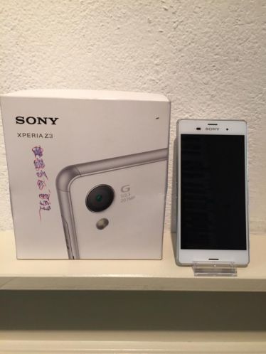 Sony Xperia Z3 16GB Wit Compleet in Doos