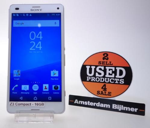 Sony Xperia Z3 Compact 16GB Wit  In redelijke staat