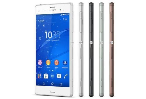 Sony Xperia Z3. Wit, zwart, goud, rose