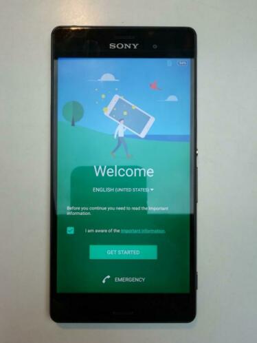 Sony Xperia Z3 - Zwart - Touchscreen probleem