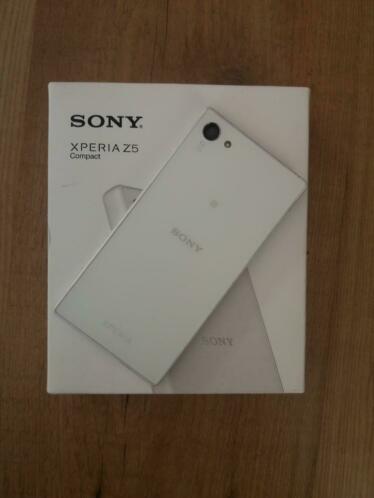 Sony Xperia Z5 Compact  wit  mobiel  in mooie staat