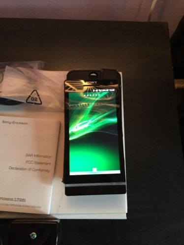 Sony Xpiria S ZWART 
