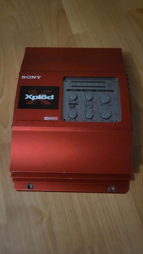 Sony Xplod XM-502X  Uniek  260 Watt  Rood  2 channel