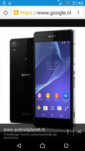 Sony z 2 zwart 