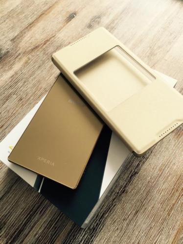 Sony Z5 premium gold nieuw met sony case en bon