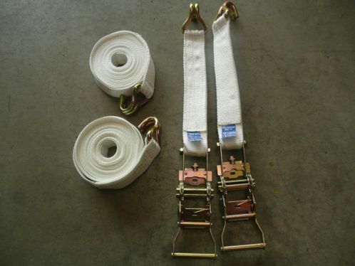 Spanbanden 3 tons 3.5 cm breed en 5 meter lang