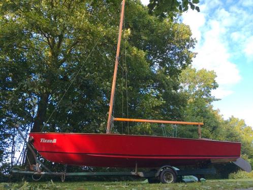 Spanker 6 meter zeilboot met trailer