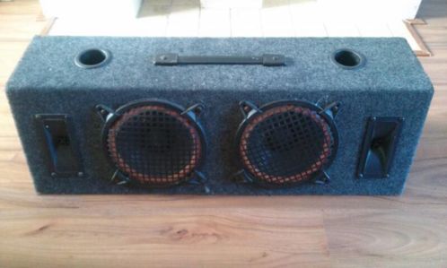 Speaker box, voor auto of stereo installatie