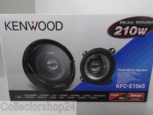 Speakerset KENWOOD KFC-E1065 2weg 10cm rond 210Watts