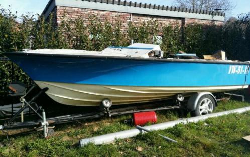 Speedboot 034speedliner034 met mercury motor.