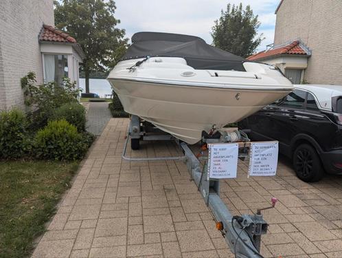 Speedboot 6 cylinder 200pk Sea Ray Sundeck inclusief trailer
