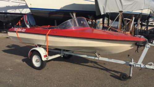 Speedboot Marina met 20pk Yamaha  trailer