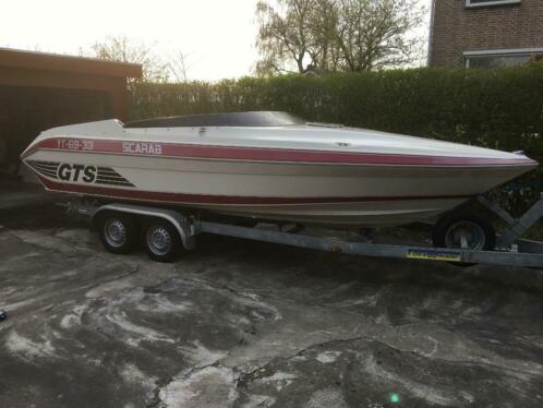 Speedboot met BMW V12 motor 300 PK Volvo Penta duo prop