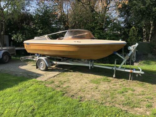 Speedboot Originele Beekman met trailer en 30 PK Yamaha