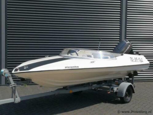 Speedboot Piranha 55pk Complete set Zomerklaar in veiling