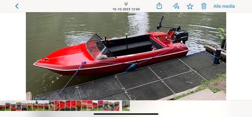 Speedboot, sloep, grachtenboot, inclusief trailer