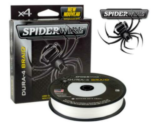 Spiderwire Dura-4 Braid 300 en 150 Mtr Translucent Actie 