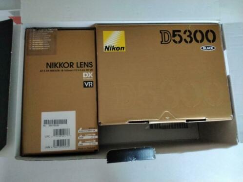 Spiegelreflexcamera Nikon D-5300 met lens en vele extra039s