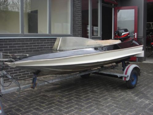 SPITFIRE met MERCURY 4pk 4-takt en trailer KOOPJE