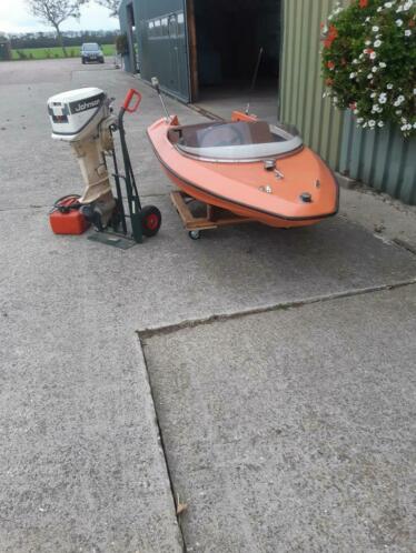 Spitfire speedboot met buitenboordmotor 9.9pk